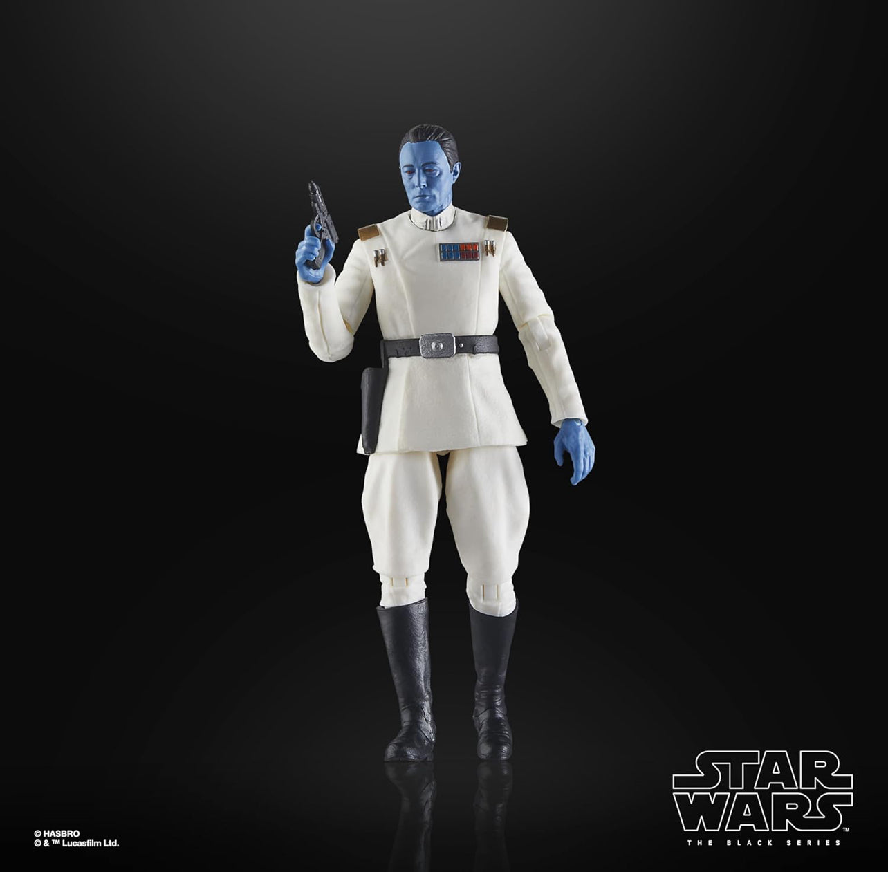 3 Pack Darth Vader & Gr Grievous & Grand Admiral Thrawn Figuras Star Wars Masters Of Evil Black Series 1/12