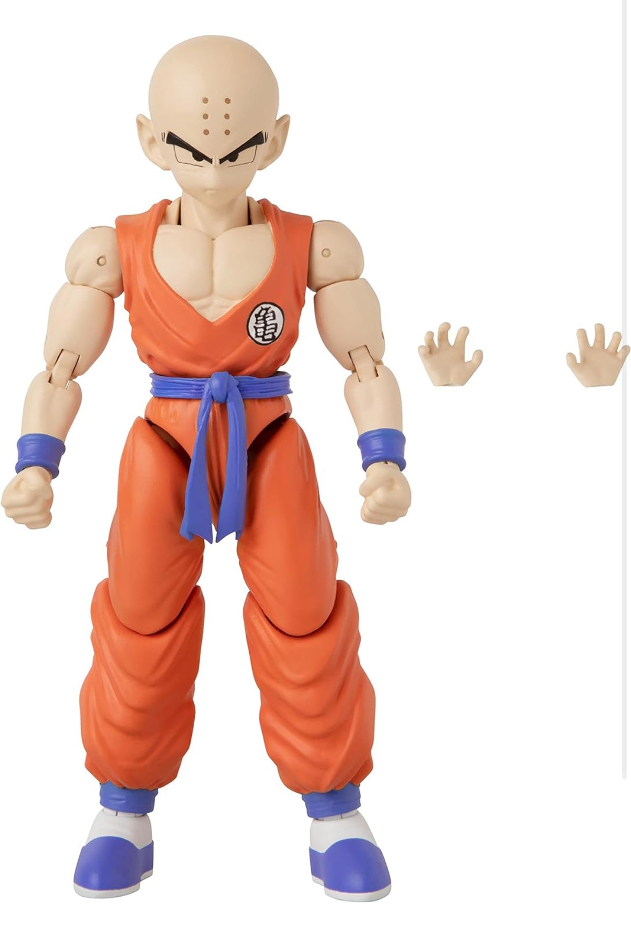 Krillin Figura De Acción Dragon Ball Super Dragon Stars Bandai 14 Cm