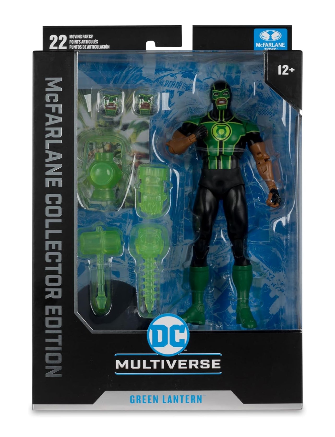 Simon Baz Figura de Acción Green Lanterns DC Mcfarlane Toys Collector Edition