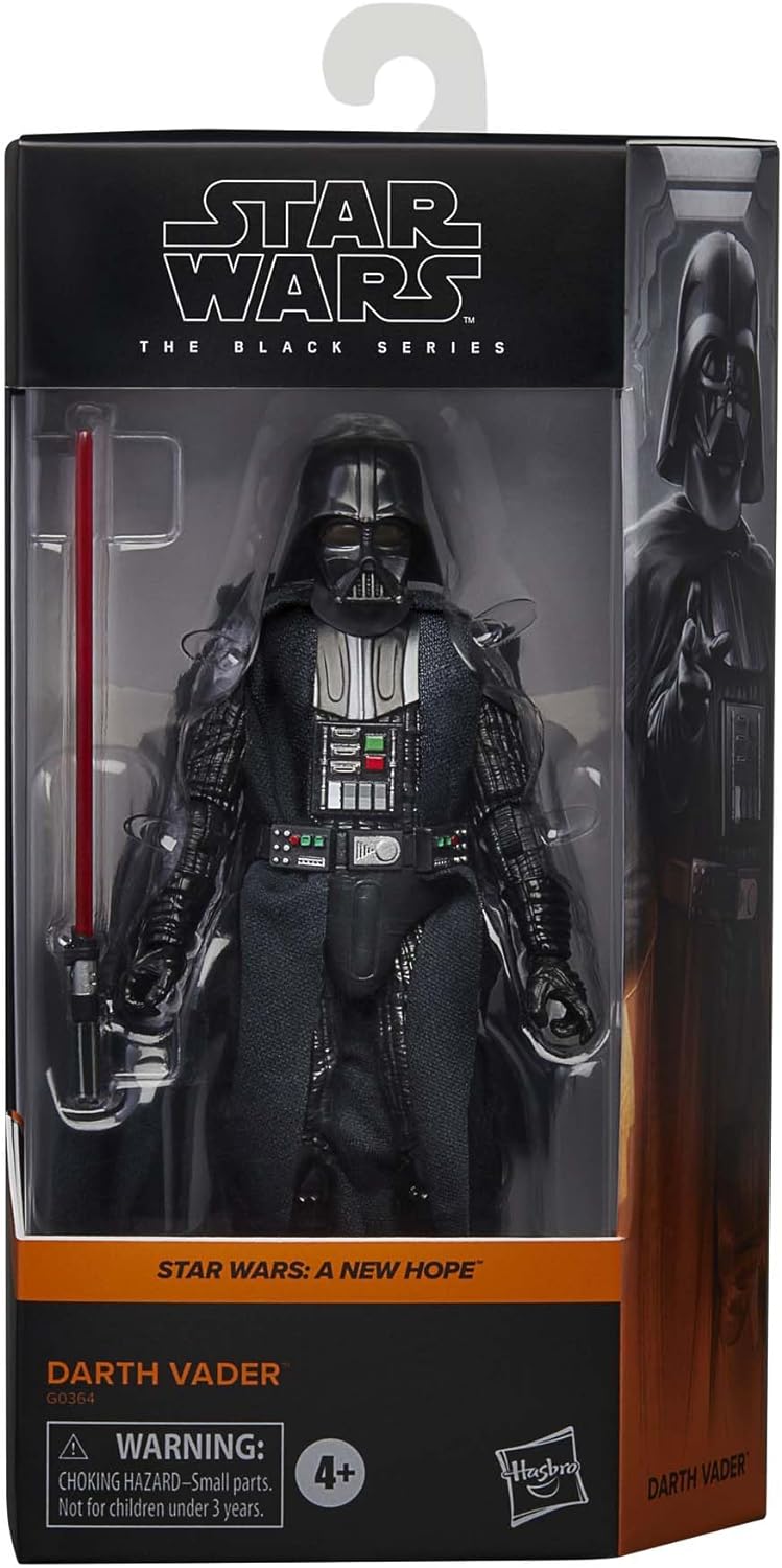 Darth Vader Figura De Acción Star Wars A New Hope The Black Series Hasbro 16 Cm
