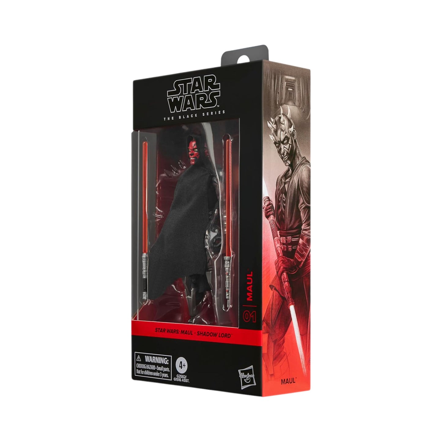 Maul Figura de Acción Star Wars Darth Maul Shadow Lord Black Series 16 cm