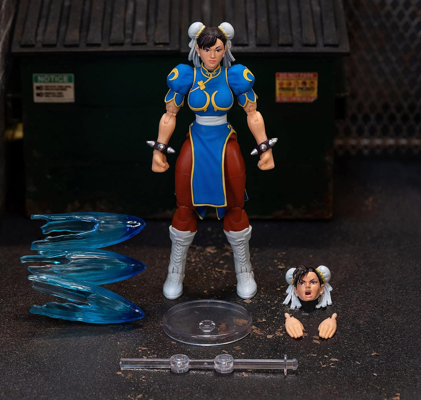 Chun Li Figura De Acción Street Fighter II Jada Toys 16 Cm