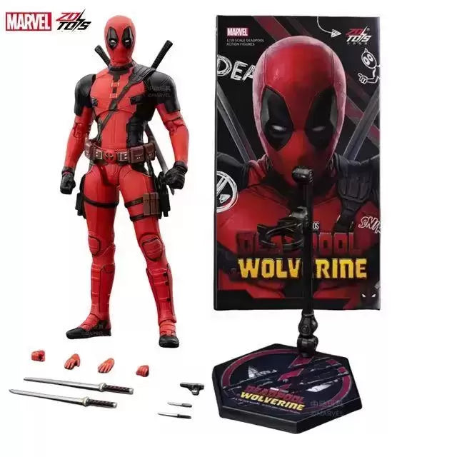 Deadpool Figura de Acción Deadpool & Wolverine Marvel ZD Toys 18 Cm