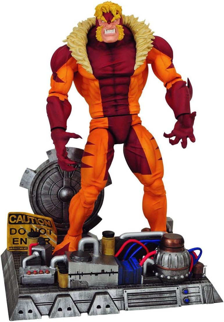 Sabretooth Figura De Acción X Men Marvel Select Diamond Select 19 Cm