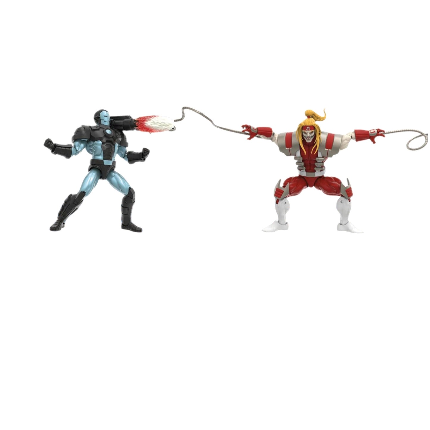 War Machine Vs Omega Red Pack Figuras Gamerverse Marvel Legends 16cm