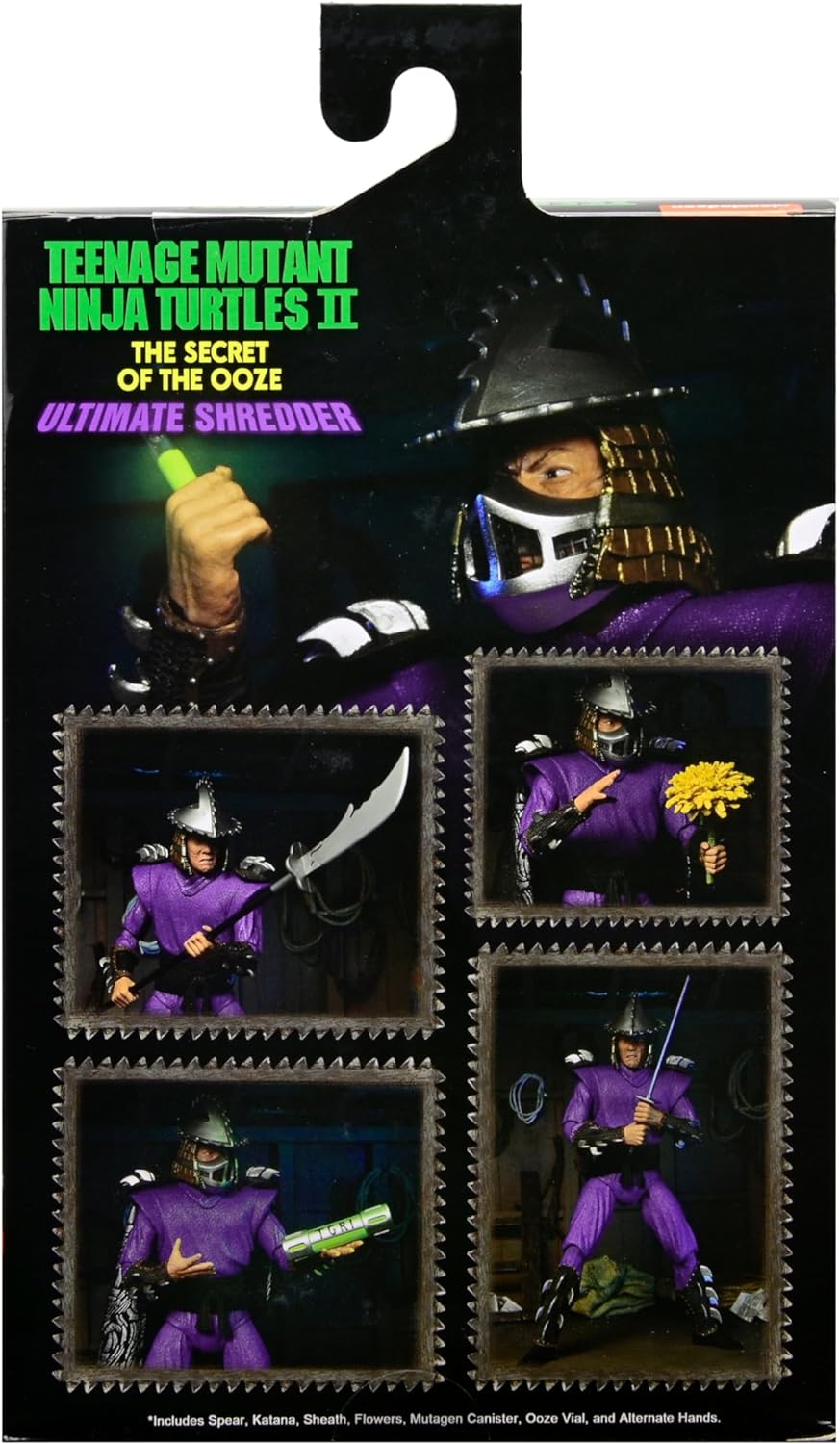 Ultimate Shredder Figura De Accion Teenage Mutant Ninja Turtles The Secret Of The Ooze Tórtugas Ninja Neca 19 Cm