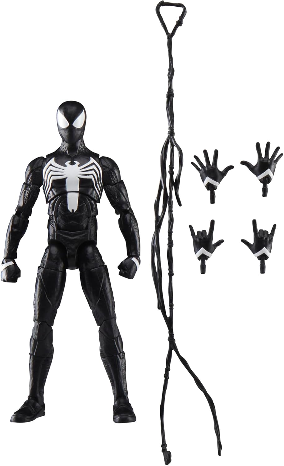 Peter Parker Black Suit Figura De Acción Spiderman 2 Gamerverse Ps5 Marvel Legends 16cm
