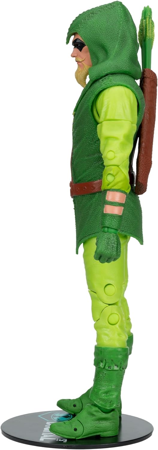 Green Arrow / Flecha Verde Figura De Acción Longbow Hunter Justice League Classic Dc Multiverse Mcfarlane Toys 18 cm