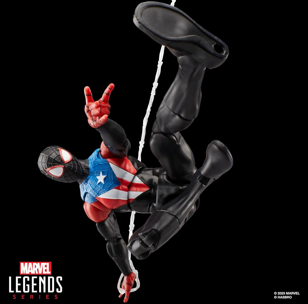 Miles Morales Boricua Suit Figura De Acción Spiderman 2 Gamerverse Ps5 Marvel Legends 16cm