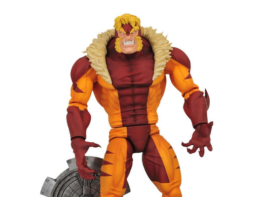 Sabretooth Figura De Acción X Men Marvel Select Diamond Select 19 Cm