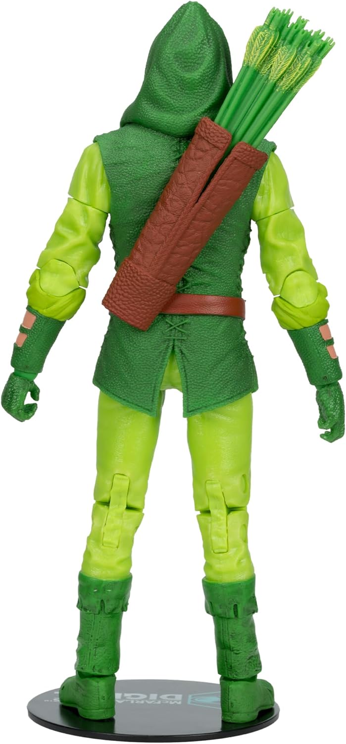 Green Arrow / Flecha Verde Figura De Acción Longbow Hunter Justice League Classic Dc Multiverse Mcfarlane Toys 18 cm