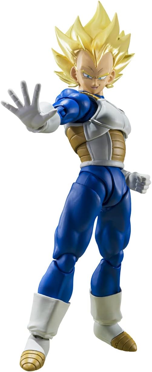 Vegeta Awakened Super Saiyan Blood Figura De Acción Dragon Ball Super SH Figuarts Bandai 15 Cm