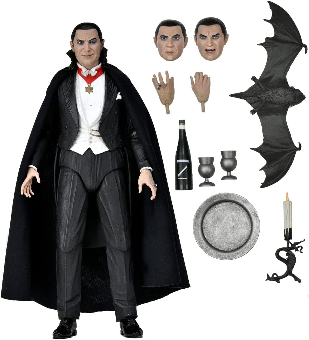 Conde Drácula Figura De Acción Universal Monsters Neca Ultimate Toys 18 Cm