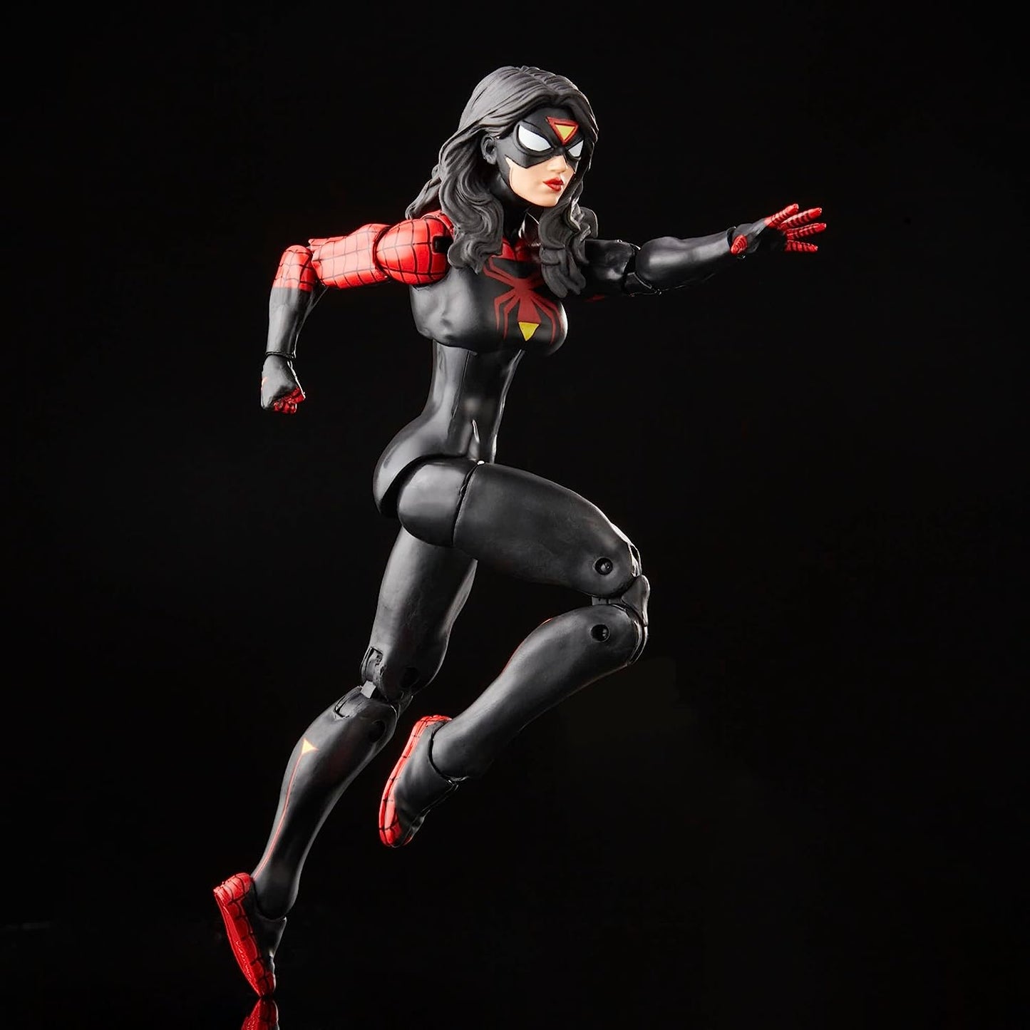 Spiderwoman Jessica Drew Retro Figura De Acción Spiderman Classic Marvel Legends Hasbro 16 Cm