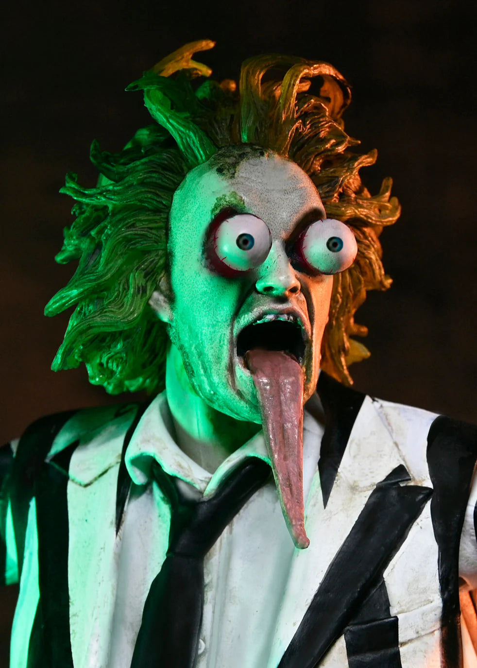 Beetlejuice Striped Suit Figura De Acción Beetlejuice Neca Ultimate 18 Cm