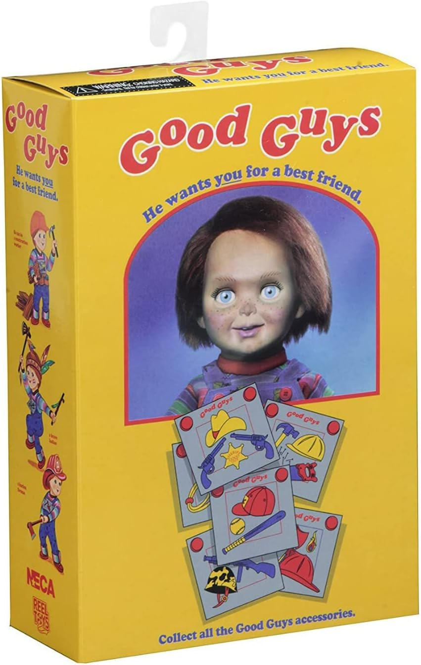 Chucky Figura De Acción Chucky Good Guys Neca Ultimate Toys 11 Cm