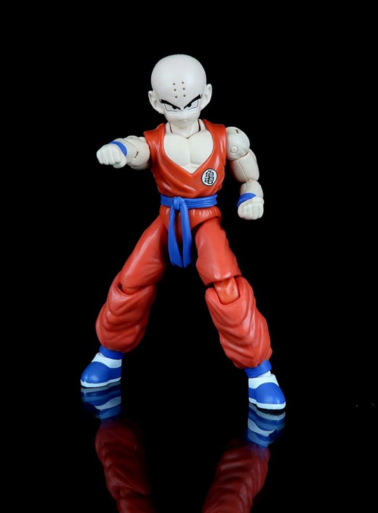 Krillin Figura De Acción Dragon Ball Super Dragon Stars Bandai 14 Cm