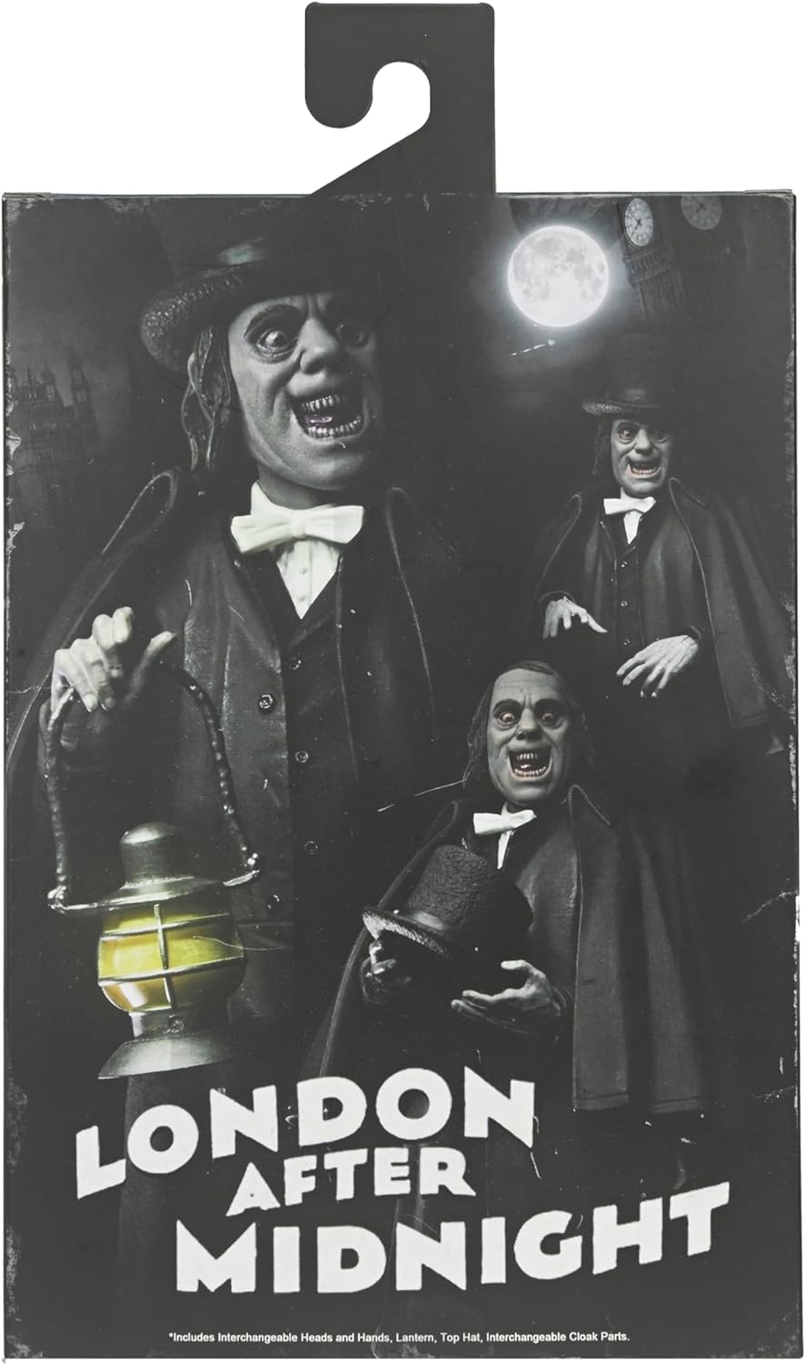 Professor Burke Figura De Acción London After Midnight Universal Monsters Neca Ultimate 18 Cm