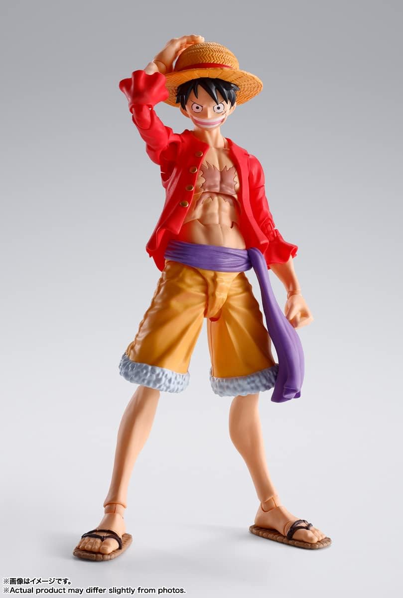 Monkey D Luffy Figura Acción The Raid On Onigashima One Piece Sh Figuarts Bandai 16 Cm
