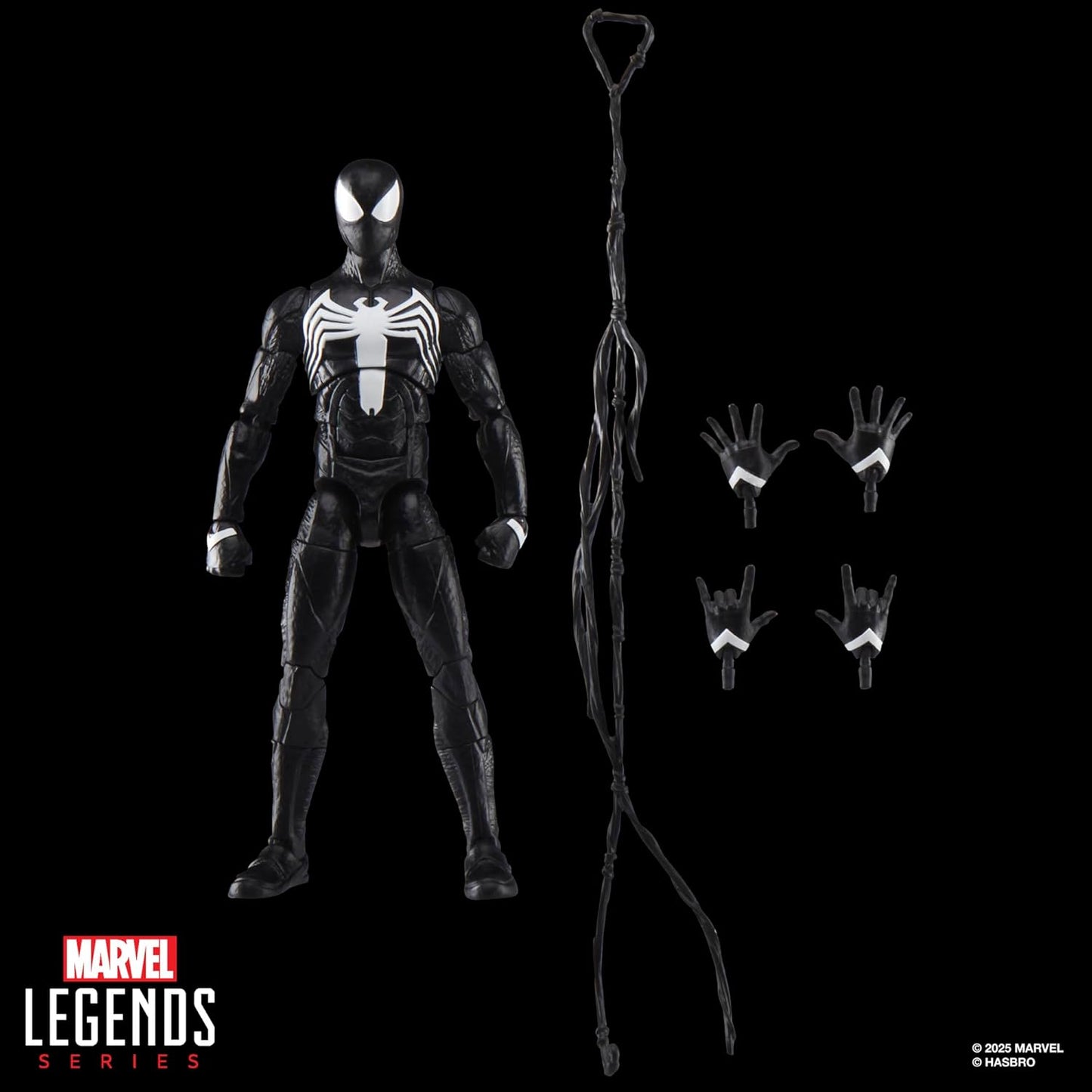 Peter Parker Black Suit Figura De Acción Spiderman 2 Gamerverse Ps5 Marvel Legends 16cm