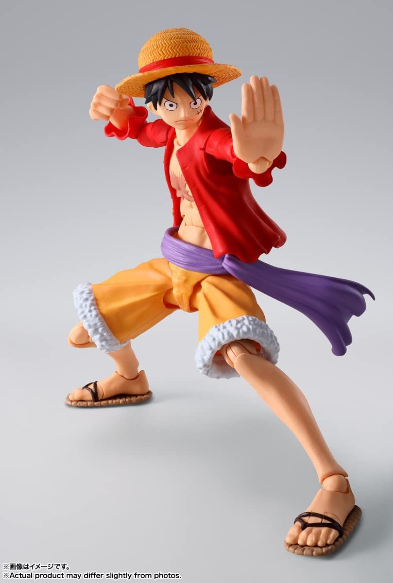 Monkey D Luffy Figura Acción The Raid On Onigashima One Piece Sh Figuarts Bandai 16 Cm