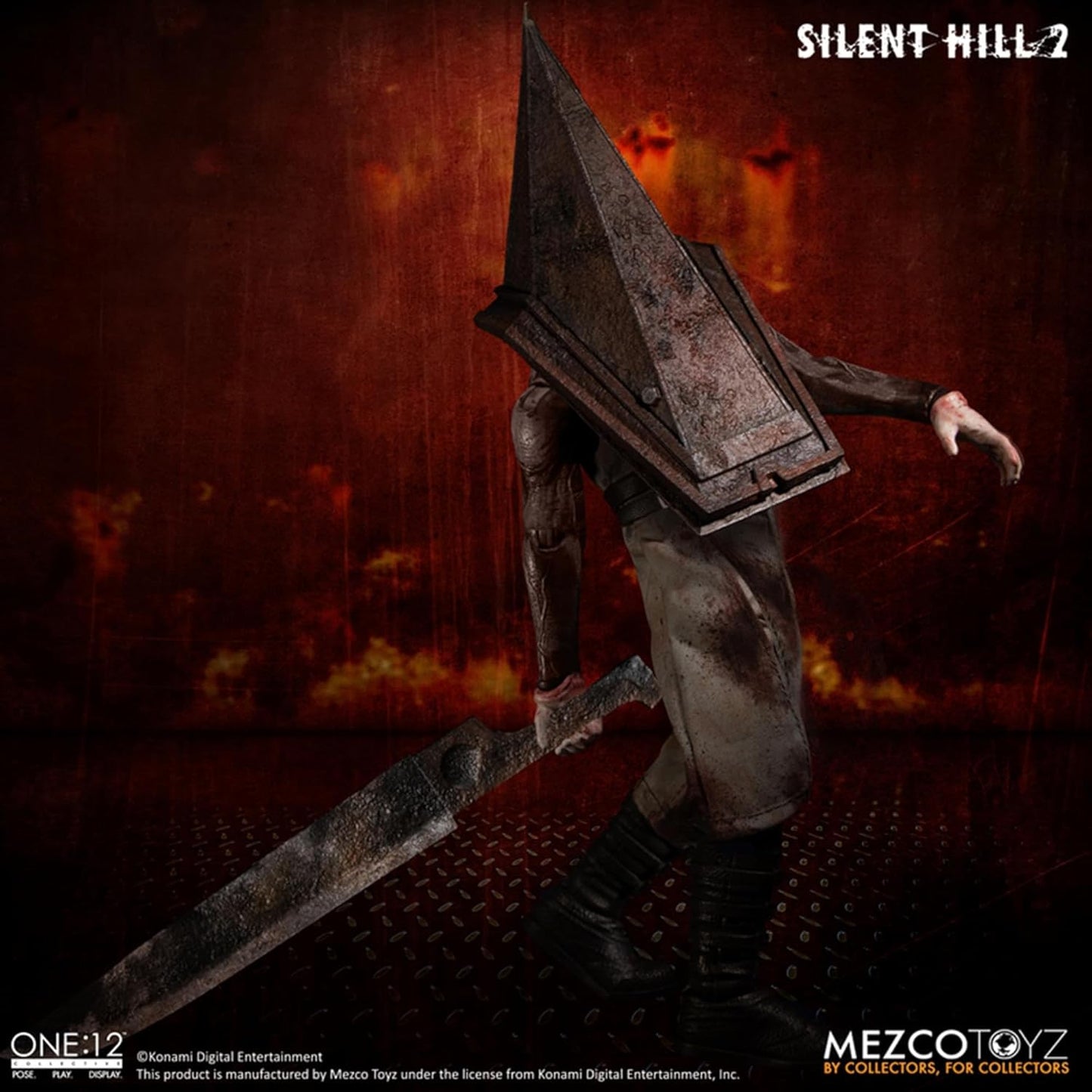 Red Pyramid Thing Deluxe Figura De Acción Silent Hill 2 Mezco One:12 20 Cm