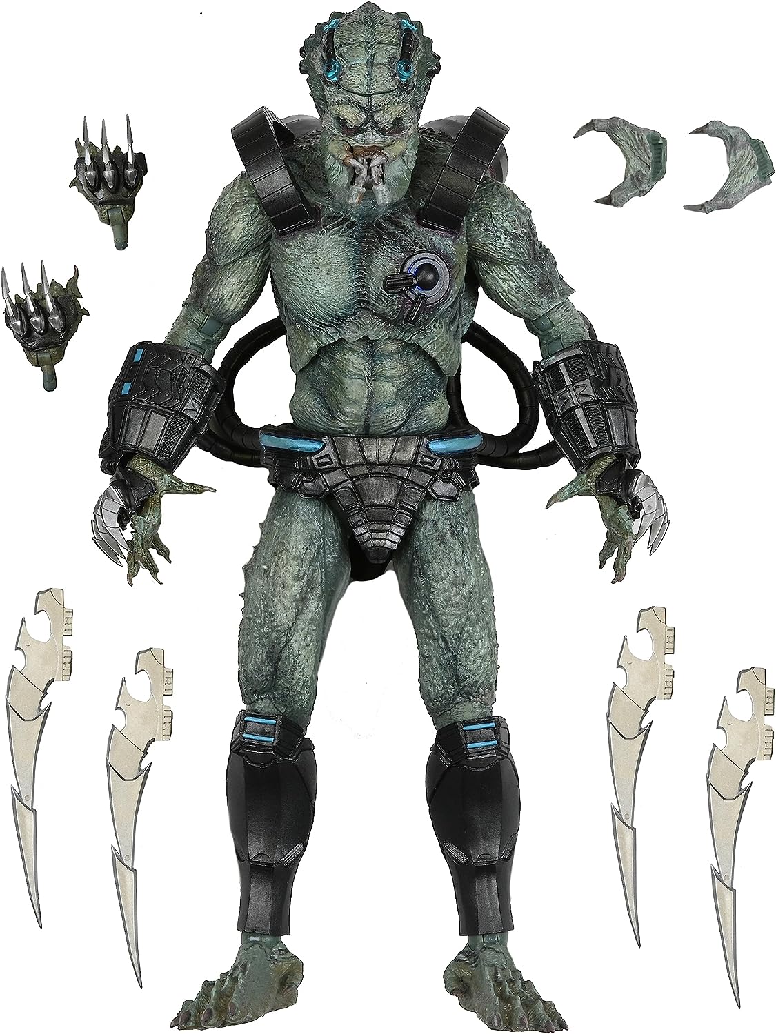 Predator Deluxe Stone Heart Concrete Jungle Figura De Acción Predator Concrete Jungle Neca Ultimate 24cm