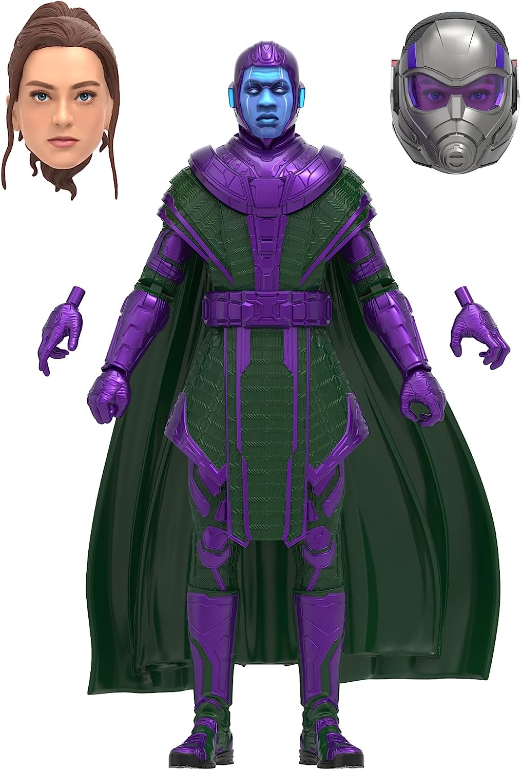 Kang The Conqueror Figura De Acción Ant Man And The Wasp Quantumania Marvel Legends Hasbro 16 Cm BAF Cassie Lang