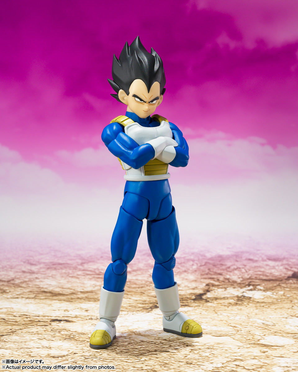 Vegeta Figura De Acción Dragon Ball Daima Sh Figuarts Bandai 15 Cm