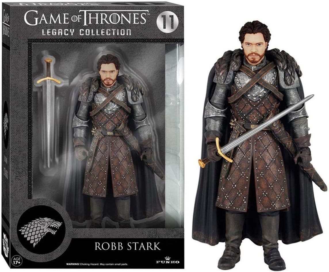 Robb Stark Figura de Acción Game Of Thrones Legacy Of Funko 16 Cm