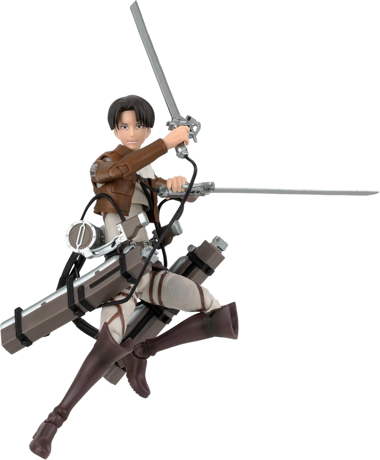 Levi Figura de Acción Attack On Titan Jazwares Total Anime 16 Cm