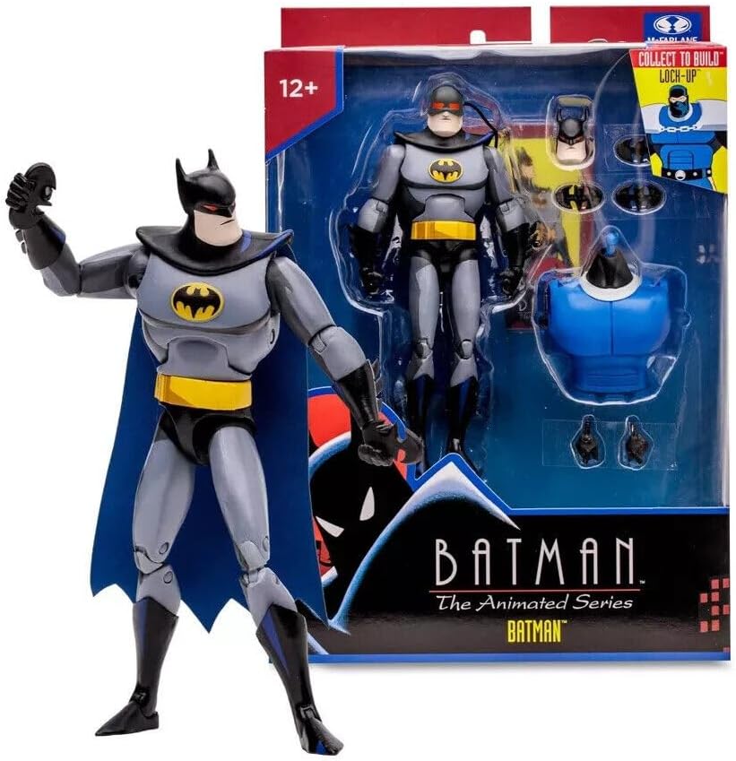 Batman BAF Lock Up Figura De Accion The Animated Series Mcfarlane DC Direct 16 cm