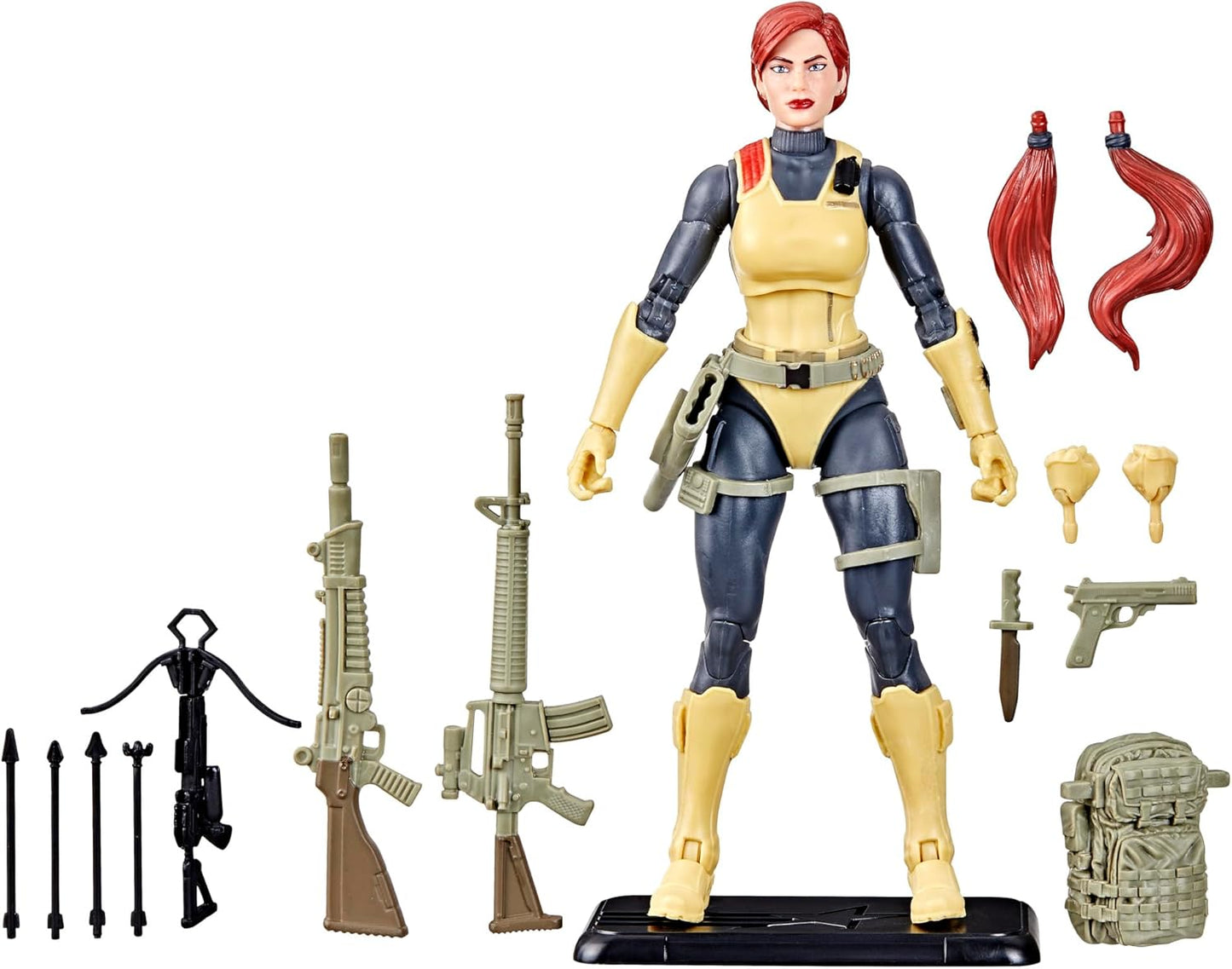 Scarlett Soldier Figura De Acción GI Joe Classified Hasbro 15 cm