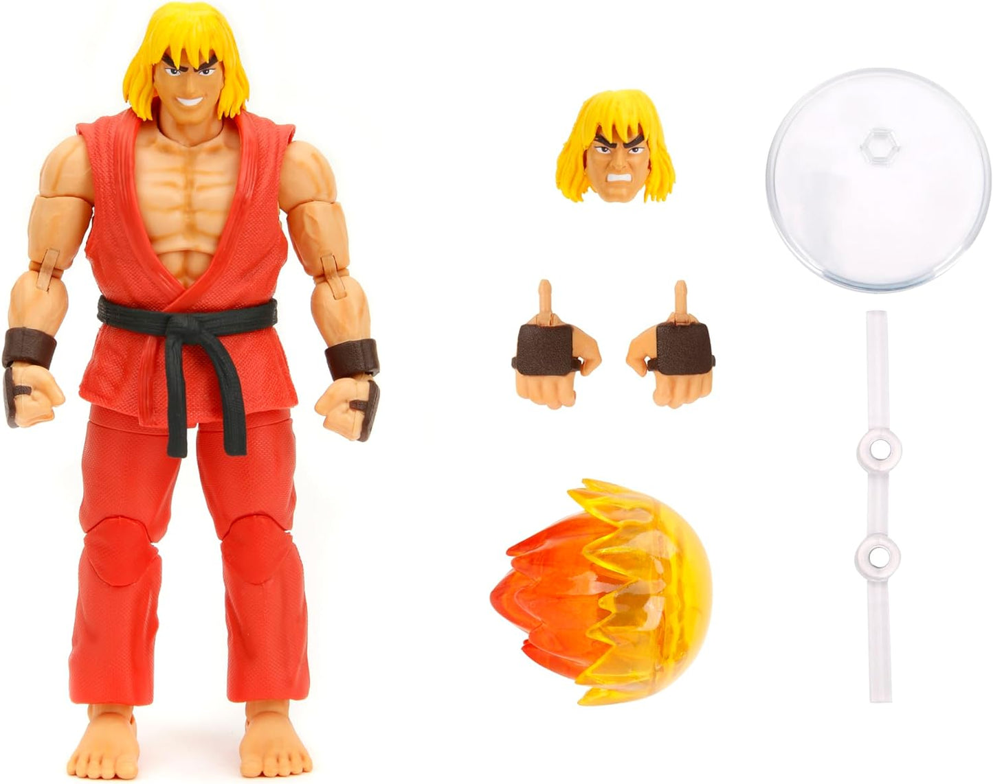 Ken Figura De Acción Street Fighter II Jada Toys 16 Cm