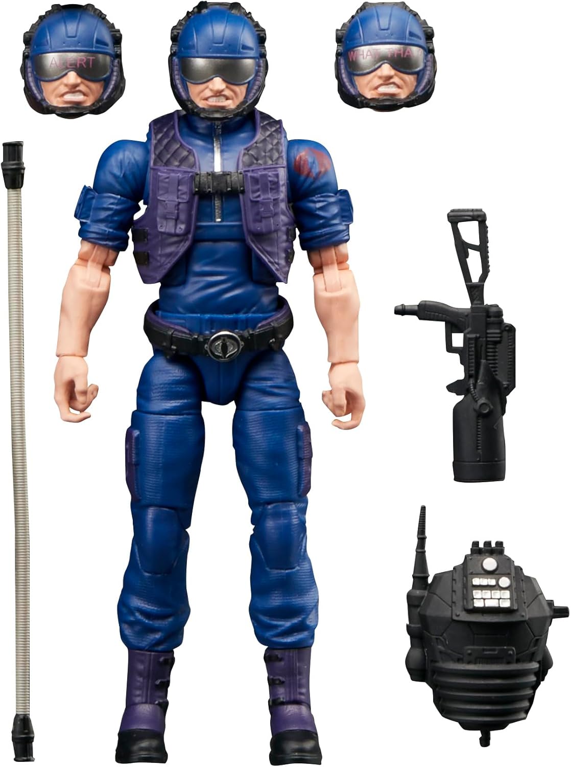 Cobra Tele Viper Soldier Figura De Acción GI Joe Classified Hasbro 16 cm