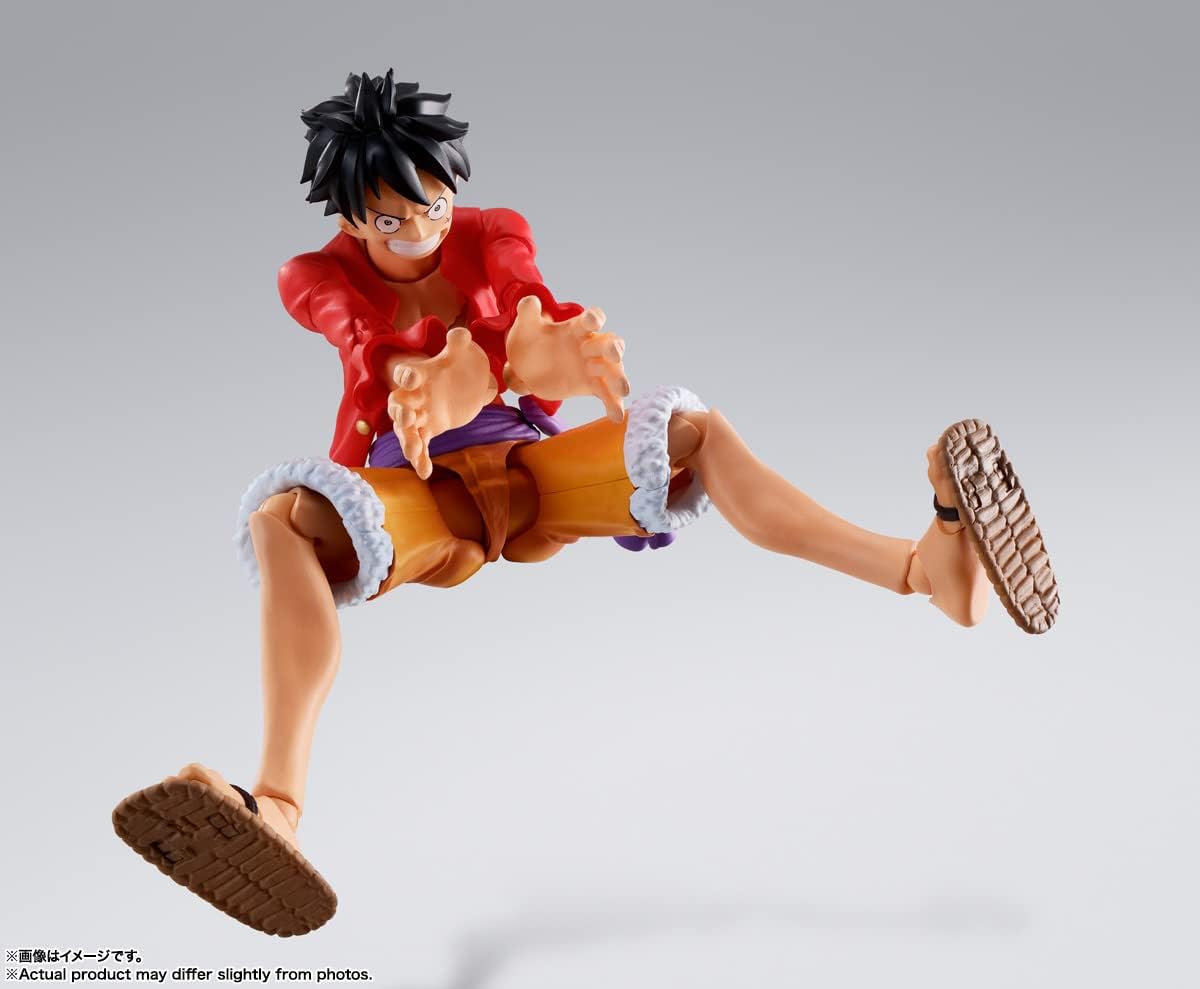 Monkey D Luffy Figura Acción The Raid On Onigashima One Piece Sh Figuarts Bandai 16 Cm