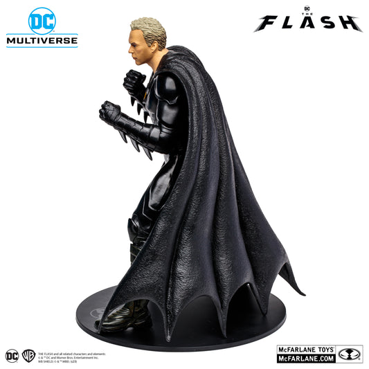 Batman Michael Keaton Statue Gold Label Figura Statue The Flash Movie Dc Multiverse Mcfarlane Toys 30 cm