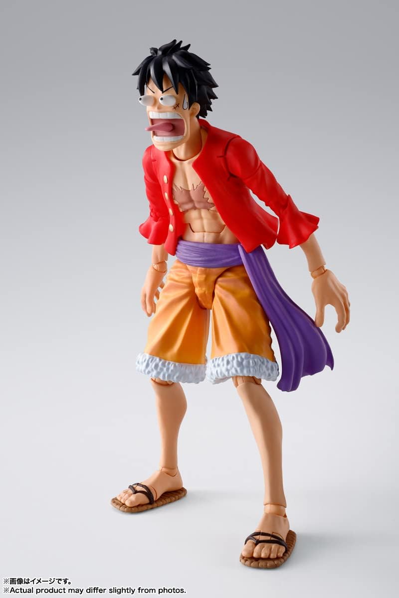 Monkey D Luffy Figura Acción The Raid On Onigashima One Piece Sh Figuarts Bandai 16 Cm