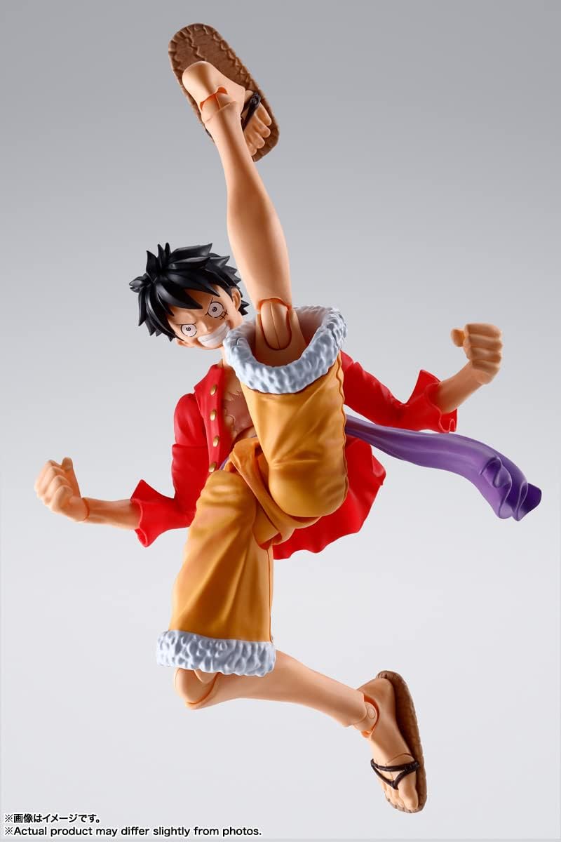 Monkey D Luffy Figura Acción The Raid On Onigashima One Piece Sh Figuarts Bandai 16 Cm