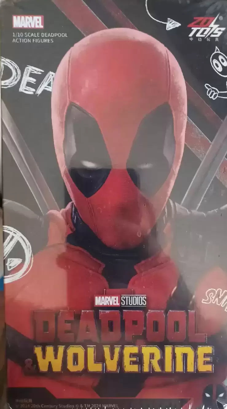 Deadpool Figura de Acción Deadpool & Wolverine Marvel ZD Toys 18 Cm