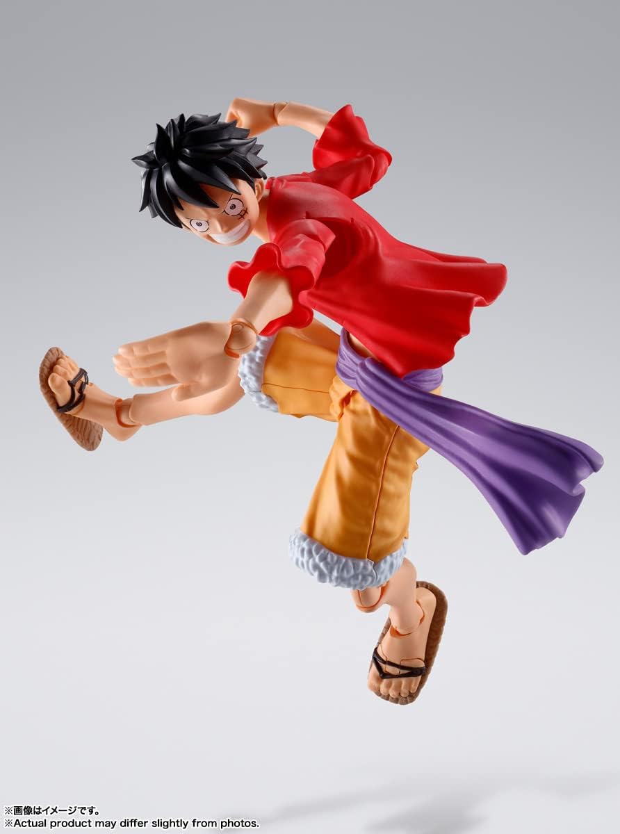 Monkey D Luffy Figura Acción The Raid On Onigashima One Piece Sh Figuarts Bandai 16 Cm