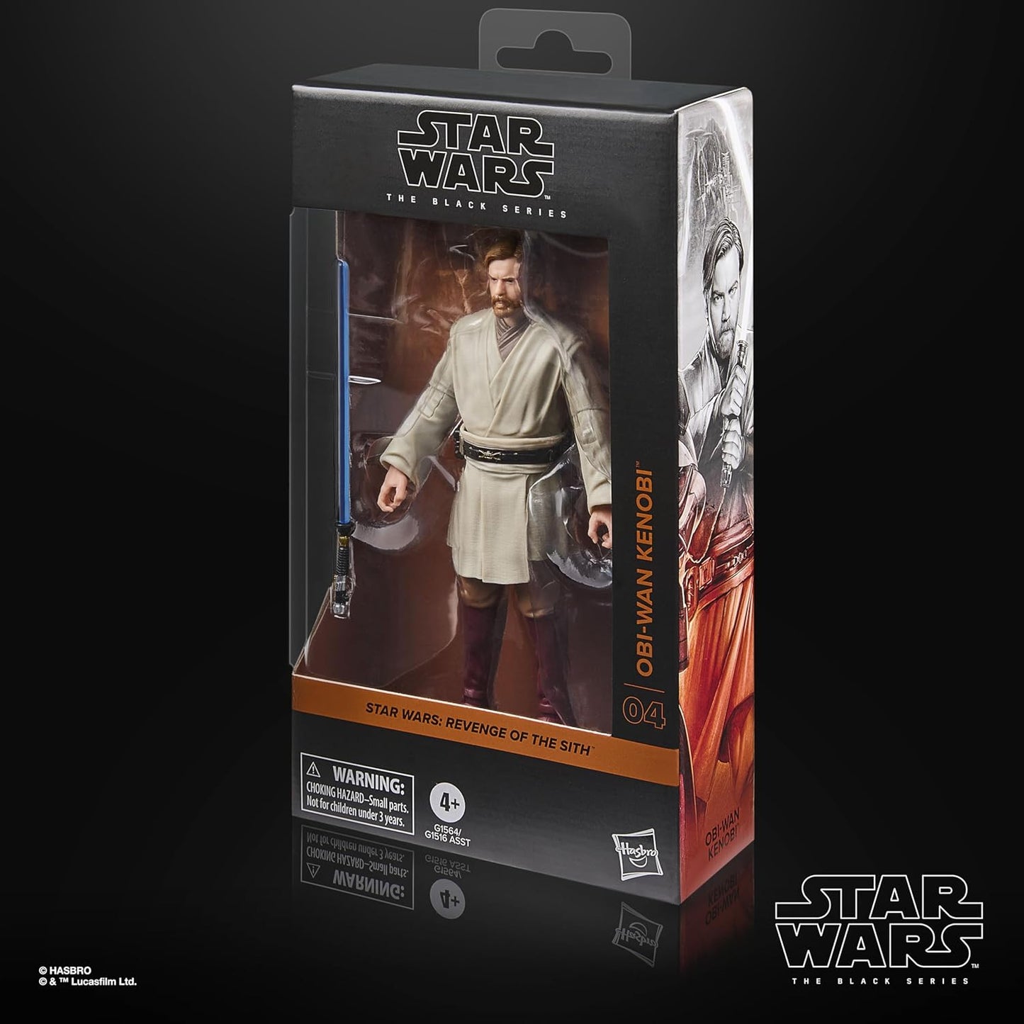 Obi Wan Kenobi Figura de Accion Star Wars Revenge Of The Sith Black Series 16cm