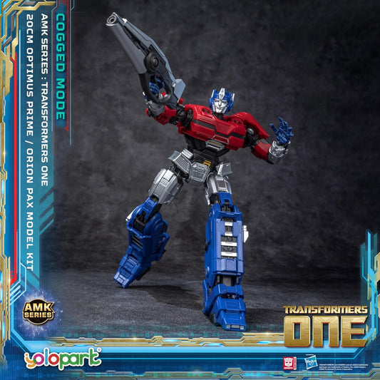 Optimus Primer Orion Pax Figura de Acción Transformers One Yolopark Transformers Model Kit AMK Hasbro 20 Cm