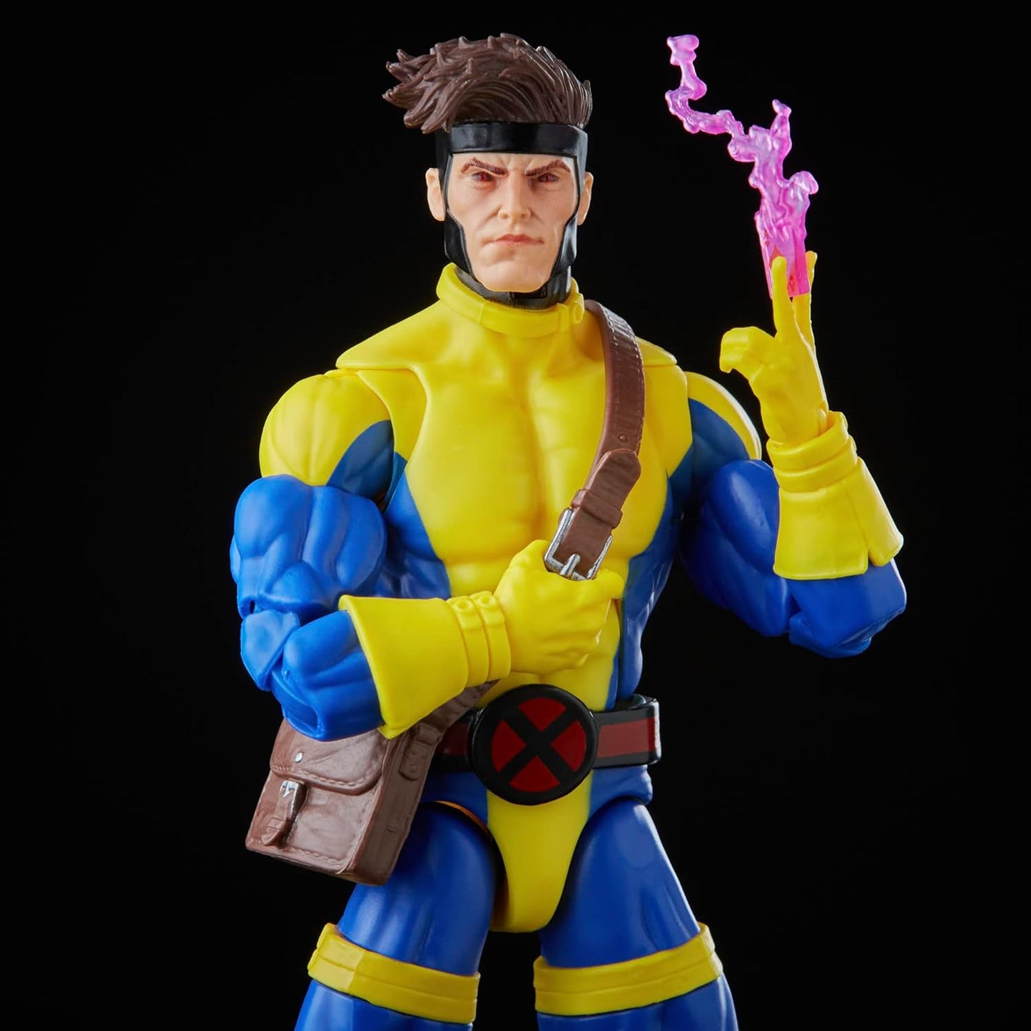 Gambit Banshee y Psylocke Figura de Acción X Men 60 Anniversary Marvel Legends Retro Hasbro 16 Cm