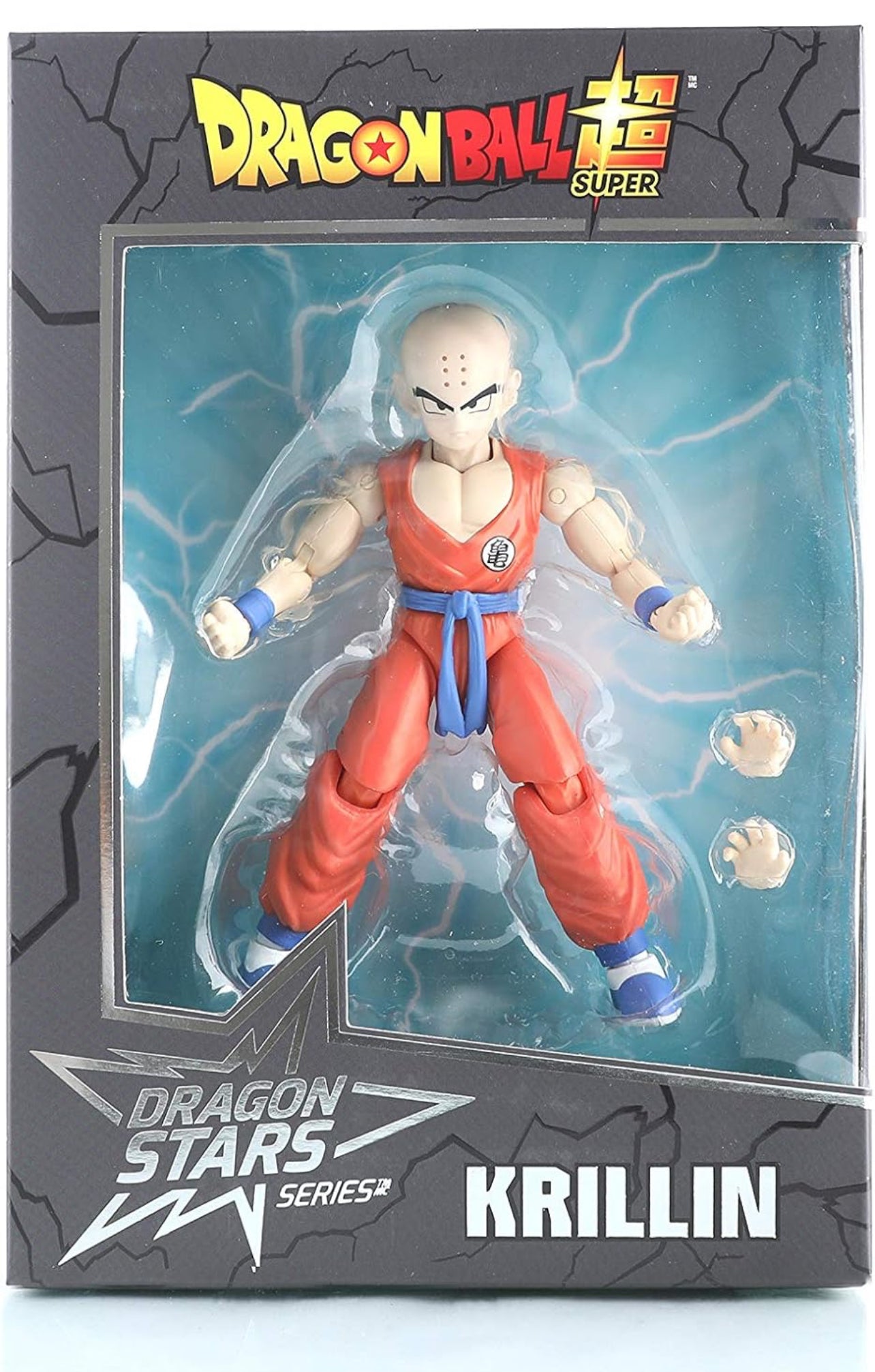 Krillin Figura De Acción Dragon Ball Super Dragon Stars Bandai 14 Cm