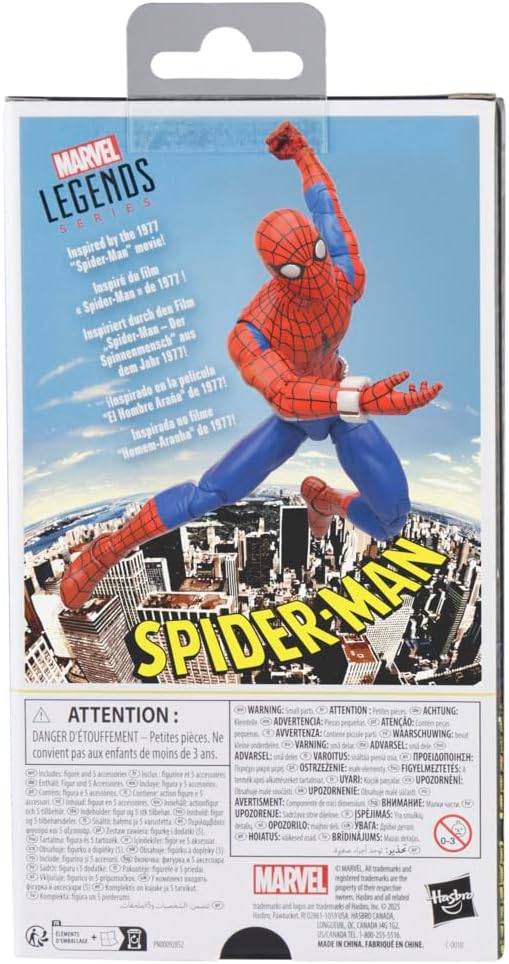 Spiderman 77 Figura De Accion Avengers Marvel Legends 15 Cm