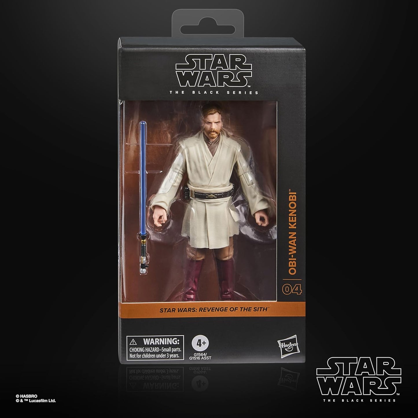 Obi Wan Kenobi Figura de Accion Star Wars Revenge Of The Sith Black Series 16cm
