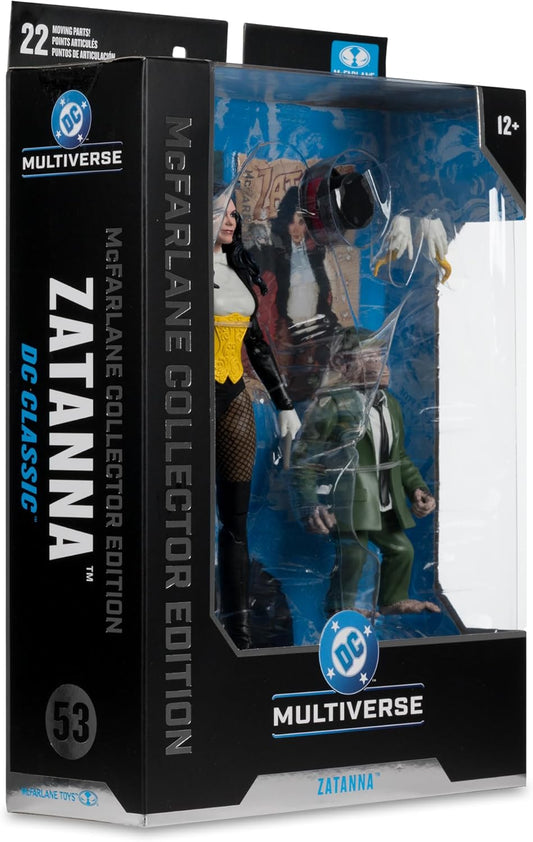 Zatanna Figura De Acción Dc Classic Collector Edition Dc Multiverse Mcfarlane Toys 18 Cm