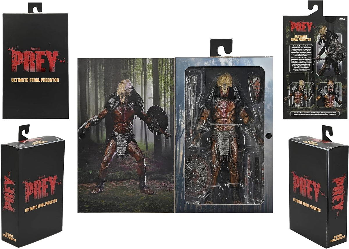 Ultimate Feral Predator Figura De Acción Prey Predator Neca Ultimate 22 Cm