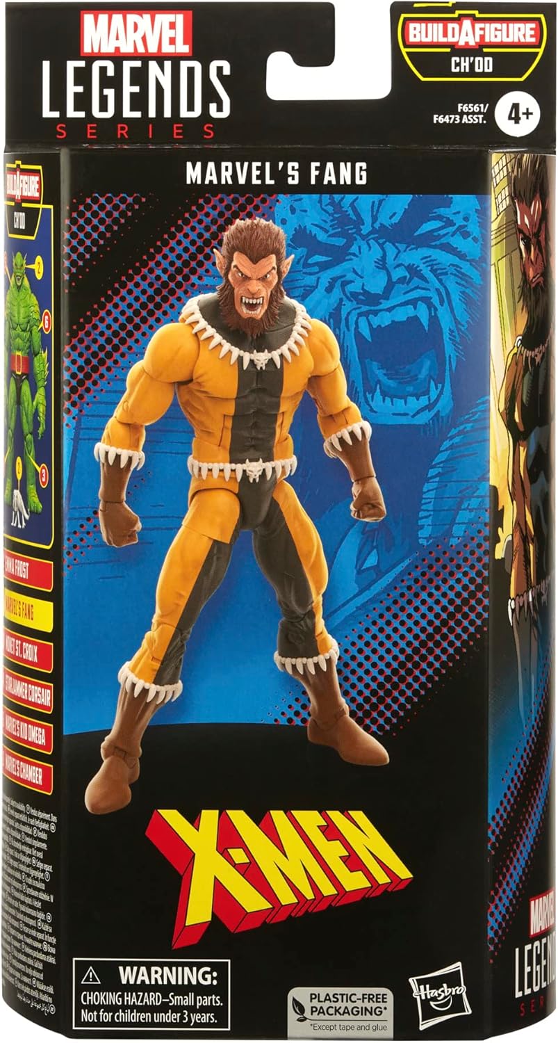 Fang Figura de Acción X Men Marvel Legends 16 Cm BAF Ch´oo